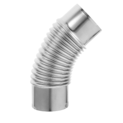 Inox Kemence Füstcső 120° Idom